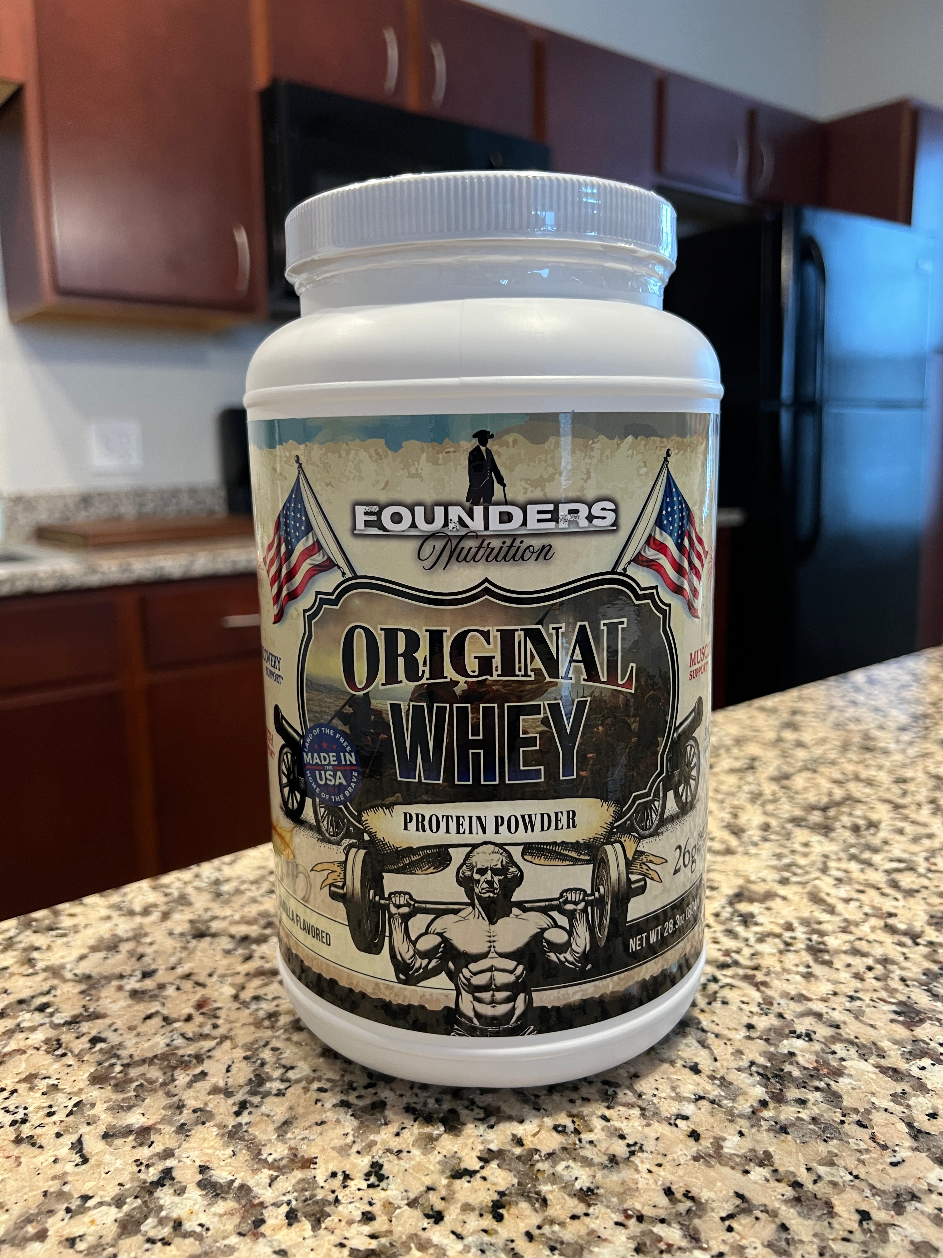 Founders Original Whey Protein - Vanilla - 24 servings